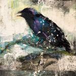Lora Murphy, Painting the Raven in Encaustic