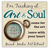 I'm teaching at Art & Soul button