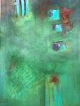  , Resists in Acrylic Abstract Painting