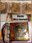 Erin Keck, Rustic Mica Journal With Techniques Class