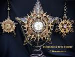 Erin Keck, Steampunk Tree Topper Plus Ornaments