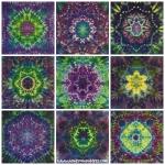 Cindy Lohbeck, Magical Mini Mandalas - Adventures in Ice Dyeing