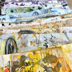Brooke Henry, Messy Inky Drippy Mixed Media Papers