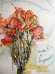 Pamela Sue Johnson, Florals and Forests with Mixed-media and Watercolor