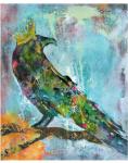 Pamela Sue Johnson, Colorful Birds with Acrylic Inks