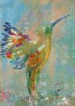 Pamela Sue Johnson, Colorful Birds with Acrylic Inks