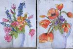 Carol Spohn, Loose Watercolor Florals