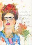 Pamela Sue Johnson, Frida Kahlo Mixed Media Collage
